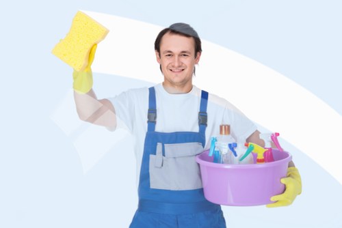 Deep one off cleaning service in a modern kitchen
