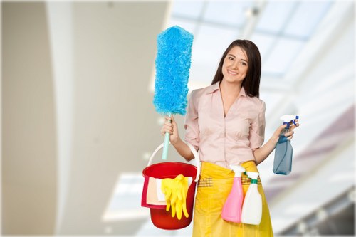 Bedroom mattress cleaning with vacuuming and fresh linens