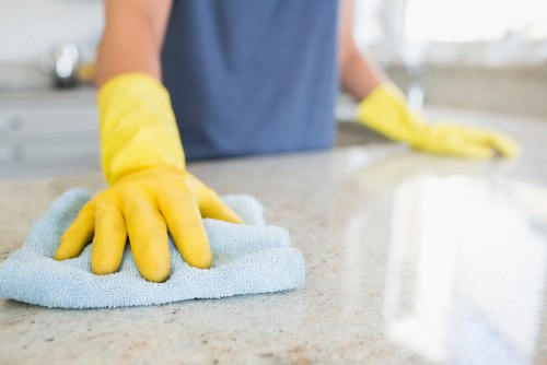 Thorough one off cleaning in a bathroom