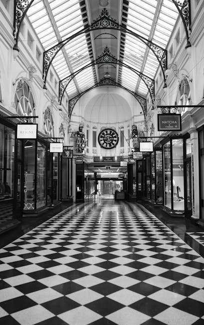 An exterior scene of Burlington Arcade in Mayfair, showing a street view with a luxury black sports car parked at the curb in front of a Mayfair Cleaners storefront. The buildings feature a mix of cla